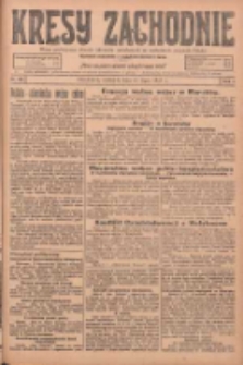 Kresy Zachodnie: pismo poświęcone obronie interesów narodowych na zachodnich ziemiach Polski 1925.07.12 R.3 Nr158