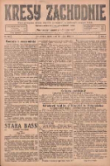 Kresy Zachodnie: pismo poświęcone obronie interes&oacute;w narodowych na zachodnich ziemiach Polski 1925.07.15 R.3 Nr159