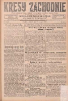 Kresy Zachodnie: pismo poświęcone obronie interes&oacute;w narodowych na zachodnich ziemiach Polski 1925.08.18 R.3 Nr188