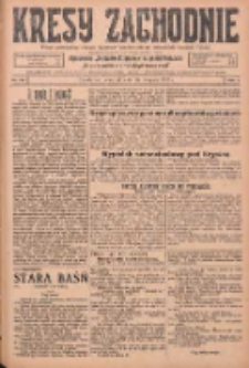 Kresy Zachodnie: pismo poświęcone obronie interes&oacute;w narodowych na zachodnich ziemiach Polski 1925.08.20 R.3 Nr190