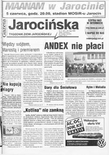 Gazeta Jarocińska 1999.05.28 Nr21(451)