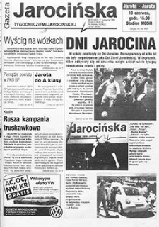 Gazeta Jarocińska 1999.06.11 Nr23(453)