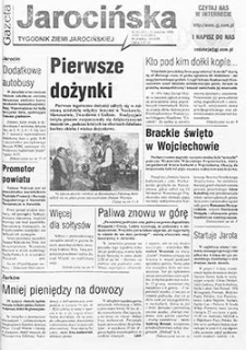 Gazeta Jarocińska 1999.08.20 Nr33(463)