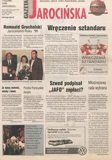 Gazeta Jarocińska 1999.11.19 Nr46(476)