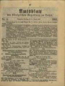 Amtsblatt der K&ouml;niglichen Regierung zu Posen.1904.01.19 Nr.3