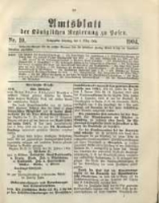 Amtsblatt der K&ouml;niglichen Regierung zu Posen.1904.03.08 Nr.10