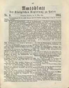 Amtsblatt der K&ouml;niglichen Regierung zu Posen.1904.03.15 Nr.11