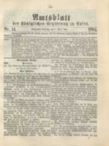 Amtsblatt der Königlichen Regierung zu Posen.1904.04.05 Nr.14