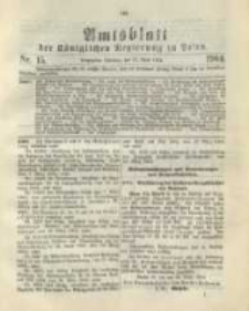 Amtsblatt der Königlichen Regierung zu Posen.1904.04.12 Nr.15