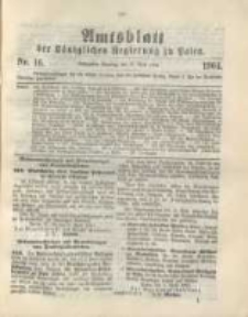 Amtsblatt der Königlichen Regierung zu Posen.1904.04.19 Nr.16