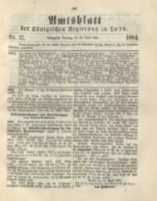 Amtsblatt der Königlichen Regierung zu Posen.1904.04.26 Nr.17