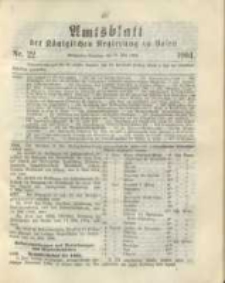 Amtsblatt der K&ouml;niglichen Regierung zu Posen.1904.05.31 Nr.22