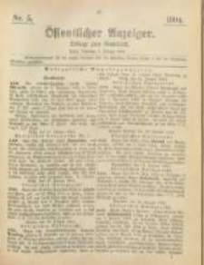 Oeffentlicher Anzeiger. 1904.02.02 Nro.5