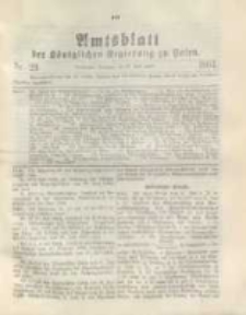 Amtsblatt der K&ouml;niglichen Regierung zu Posen.1904.07.19 Nr.29