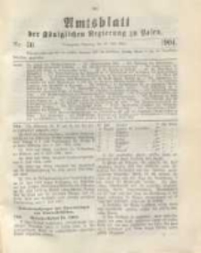 Amtsblatt der Königlichen Regierung zu Posen.1904.07.26 Nr.30