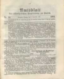 Amtsblatt der Königlichen Regierung zu Posen.1904.09.27 Nr.39