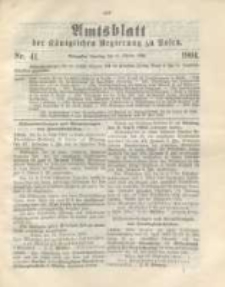 Amtsblatt der K&ouml;niglichen Regierung zu Posen.1904.10.11 Nr.41