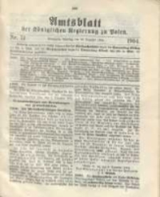 Amtsblatt der K&ouml;niglichen Regierung zu Posen.1904.12.20 Nr.51