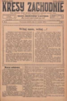 Kresy Zachodnie: pismo poświęcone obronie interes&oacute;w narodowych na zachodnich ziemiach Polski 1925.09.13 R.3 Nr211