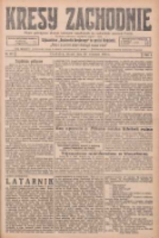 Kresy Zachodnie: pismo poświęcone obronie interes&oacute;w narodowych na zachodnich ziemiach Polski 1925.09.22 R.3 Nr217