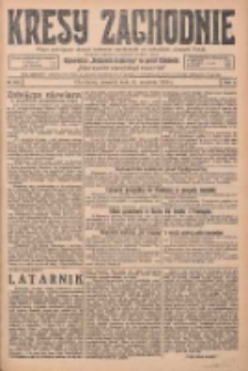 Kresy Zachodnie: pismo poświęcone obronie interes&oacute;w narodowych na zachodnich ziemiach Polski 1925.09.24 R.3 Nr219