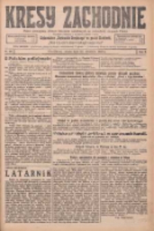 Kresy Zachodnie: pismo poświęcone obronie interes&oacute;w narodowych na zachodnich ziemiach Polski 1925.09.26 R.3 Nr221