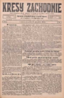 Kresy Zachodnie: pismo poświęcone obronie interes&oacute;w narodowych na zachodnich ziemiach Polski 1925.10.10 R.3 Nr233