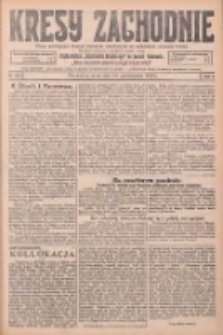 Kresy Zachodnie: pismo poświęcone obronie interes&oacute;w narodowych na zachodnich ziemiach Polski 1925.10.14 R.3 Nr236