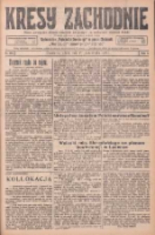 Kresy Zachodnie: pismo poświęcone obronie interes&oacute;w narodowych na zachodnich ziemiach Polski 1925.10.17 R.3 Nr239