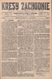 Kresy Zachodnie: pismo poświęcone obronie interes&oacute;w narodowych na zachodnich ziemiach Polski 1925.11.07 R.3 Nr257