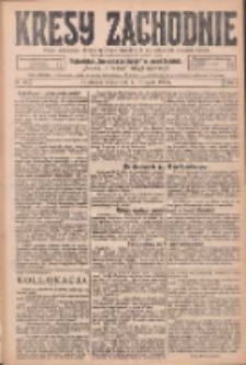 Kresy Zachodnie: pismo poświęcone obronie interes&oacute;w narodowych na zachodnich ziemiach Polski 1925.11.14 R.3 Nr263