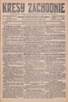 Kresy Zachodnie: pismo poświęcone obronie interes&oacute;w narodowych na zachodnich ziemiach Polski 1925.12.01 R.3 Nr277