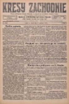 Kresy Zachodnie: pismo poświęcone obronie interes&oacute;w narodowych na zachodnich ziemiach Polski 1925.12.02 R.3 Nr278