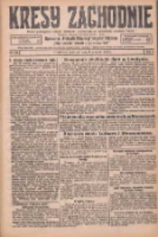 Kresy Zachodnie: pismo poświęcone obronie interes&oacute;w narodowych na zachodnich ziemiach Polski 1925.12.03 R.3 Nr279