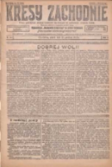 Kresy Zachodnie: pismo poświęcone obronie interes&oacute;w narodowych na zachodnich ziemiach Polski 1925.12.25 R.3 Nr297