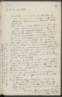 List J&oacute;zefa Ignacego Kraszewskiego do Wawrzyńca Benzelstjerny-Engestr&ouml;ma z 21 kwietnia 1880 roku