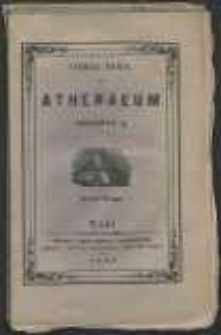 Athenauem: pismo poświęcone historii, literaturze, sztukom, krytyce itd. 1847 Nr2