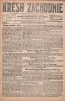 Kresy Zachodnie: pismo poświęcone obronie interes&oacute;w narodowych na zachodnich ziemiach Polski 1925.12.29 R.3 Nr298