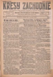 Kresy Zachodnie: pismo poświęcone obronie interes&oacute;w narodowych na zachodnich ziemiach Polski 1926.01.03 R.4 Nr2