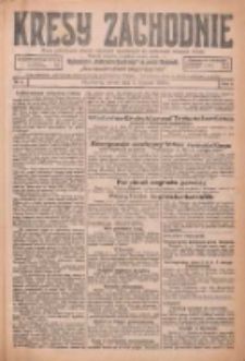 Kresy Zachodnie: pismo poświęcone obronie interes&oacute;w narodowych na zachodnich ziemiach Polski 1926.01.05 R.4 Nr3