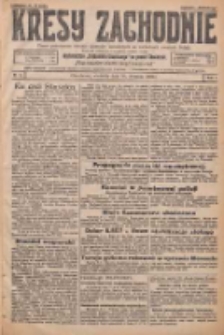 Kresy Zachodnie: pismo poświęcone obronie interes&oacute;w narodowych na zachodnich ziemiach Polski 1926.01.10 R.4 Nr7