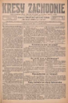 Kresy Zachodnie: pismo poświęcone obronie interes&oacute;w narodowych na zachodnich ziemiach Polski 1926.01.12 R.4 Nr8