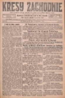 Kresy Zachodnie: pismo poświęcone obronie interes&oacute;w narodowych na zachodnich ziemiach Polski 1926.01.15 R.4 Nr11