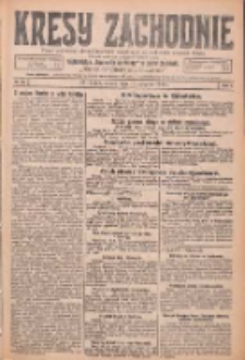 Kresy Zachodnie: pismo poświęcone obronie interes&oacute;w narodowych na zachodnich ziemiach Polski 1926.01.16 R.4 Nr12