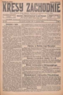 Kresy Zachodnie: pismo poświęcone obronie interes&oacute;w narodowych na zachodnich ziemiach Polski 1926.01.17 R.4 Nr13