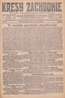 Kresy Zachodnie: pismo poświęcone obronie interes&oacute;w narodowych na zachodnich ziemiach Polski 1926.01.22 R.4 Nr17