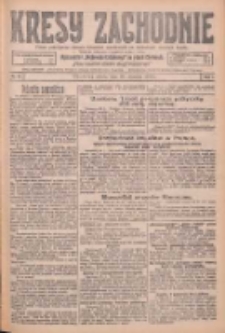 Kresy Zachodnie: pismo poświęcone obronie interes&oacute;w narodowych na zachodnich ziemiach Polski 1926.01.30 R.4 Nr24
