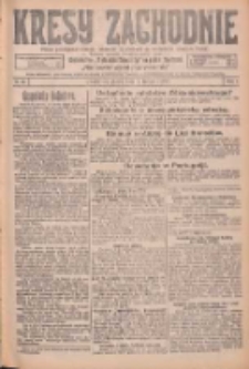 Kresy Zachodnie: pismo poświęcone obronie interes&oacute;w narodowych na zachodnich ziemiach Polski 1926.02.05 R.4 Nr28