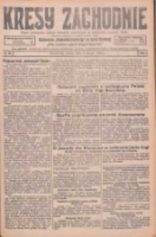 Kresy Zachodnie: pismo poświęcone obronie interesów narodowych na zachodnich ziemiach Polski 1926.02.06 R.4 Nr29