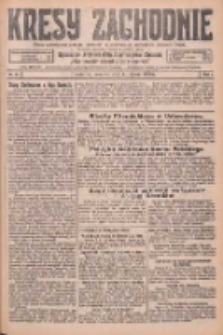 Kresy Zachodnie: pismo poświęcone obronie interes&oacute;w narodowych na zachodnich ziemiach Polski 1926.02.11 R.4 Nr33